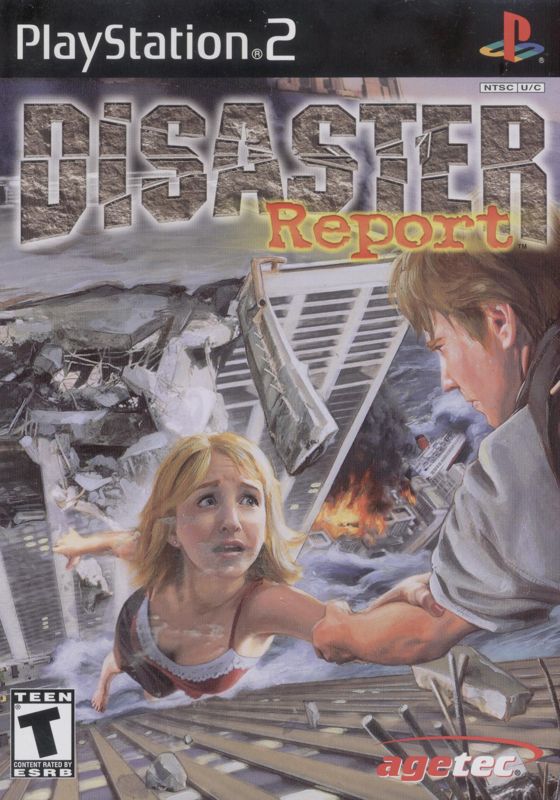 Disaster Report box art for Playstation 2